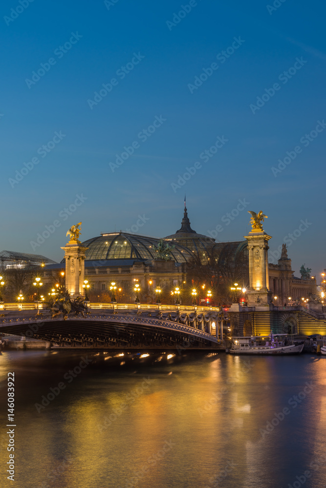 Fototapeta premium Bridge of the Alexandre III, Paris