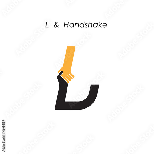 Creative L- letter icon abstract logo design vector template.Business offer,partnership icon.Corporate business and industrial logotype symbol.Vector illustration