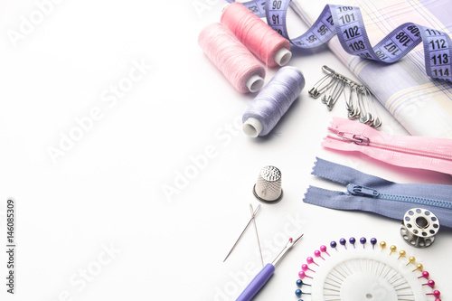 Sewing accessories close-up © Natalia Sarkar