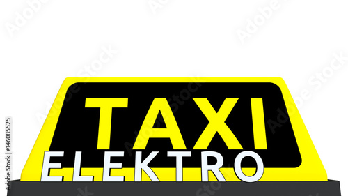 taxi sign - future technology 