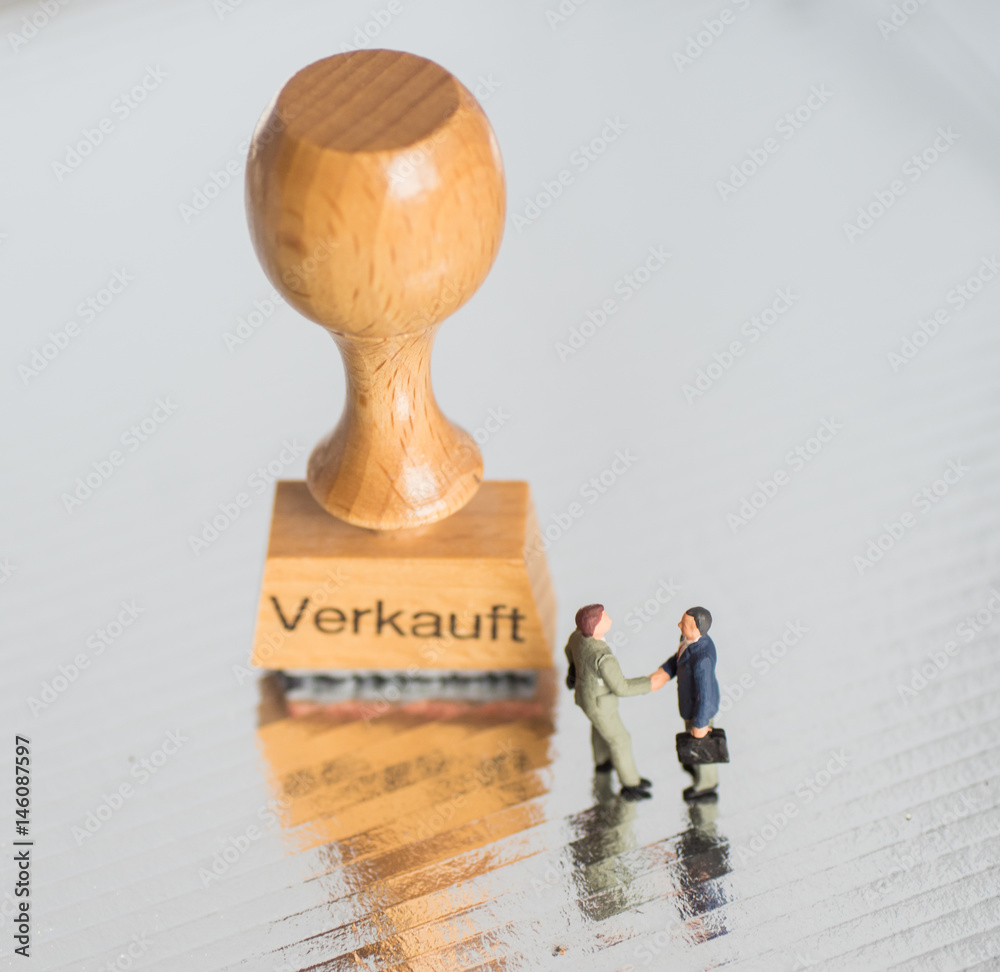 Verkaufsabschluss