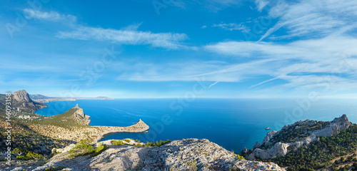 Crimea Coastline summer view