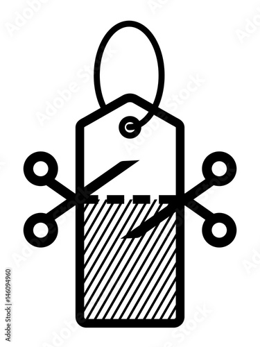 Huge sale Scissors are cutting off most of price tag