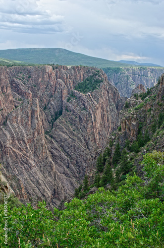 Принти на полотні Storm Over Black Canyon of the Gunnison