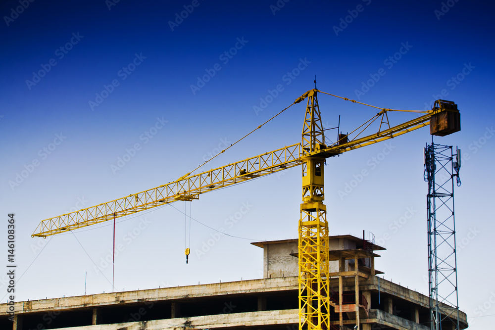 Building with Cranes. Building with Cranes.