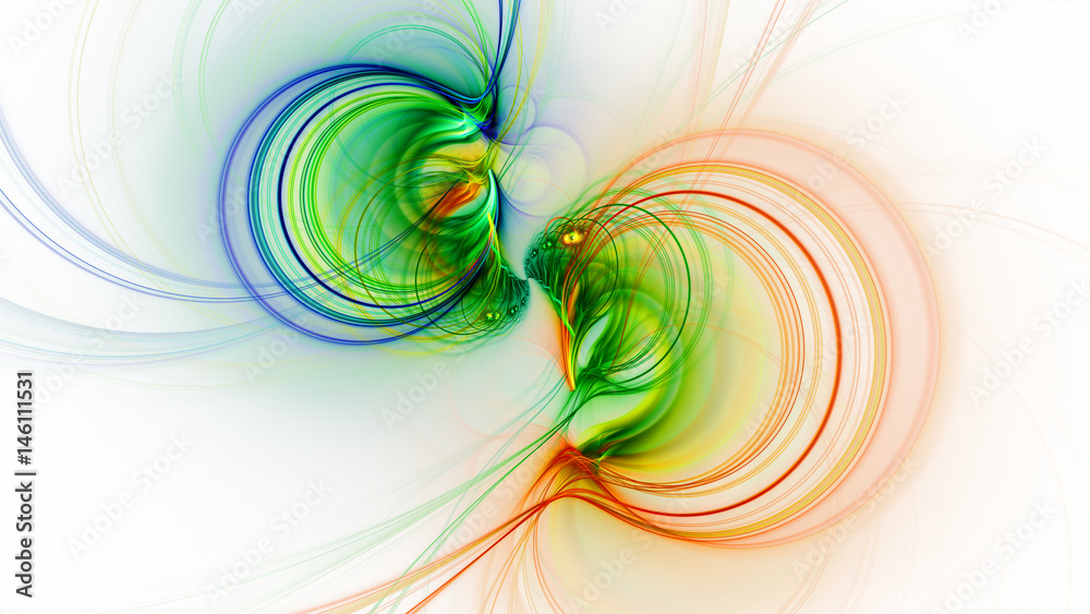 Abstract fractal illustration for creative design Abstract fractal illustration for creative design