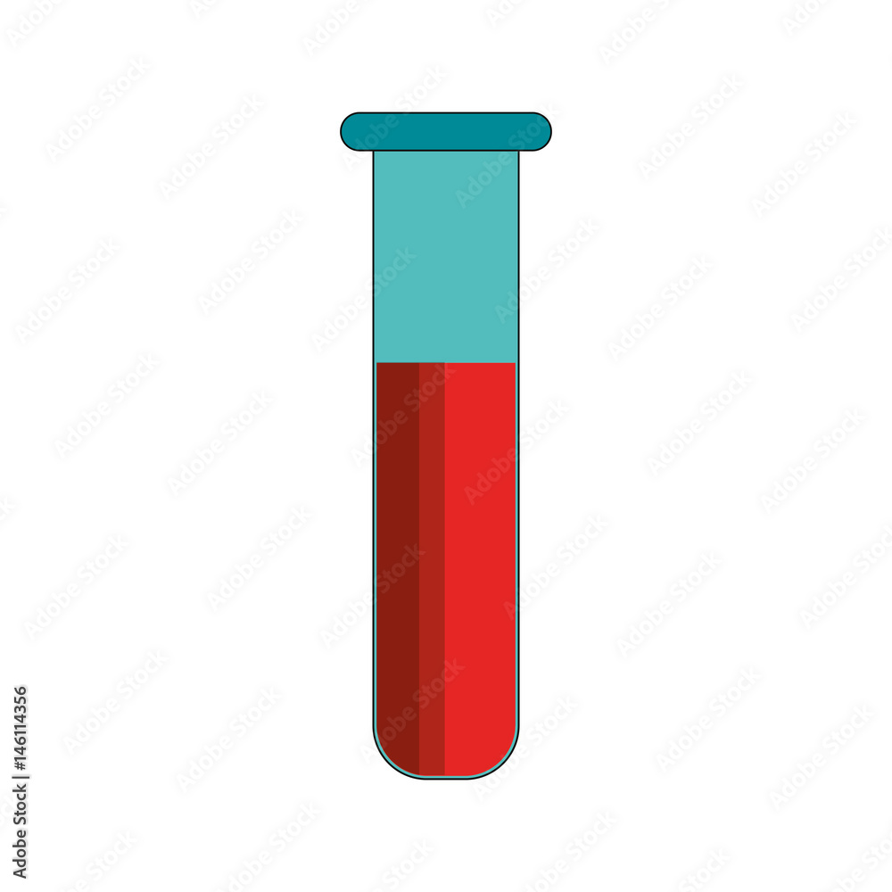 tube test medical isolated icon vector illustration design tube test medical isolated icon vector illustration design
