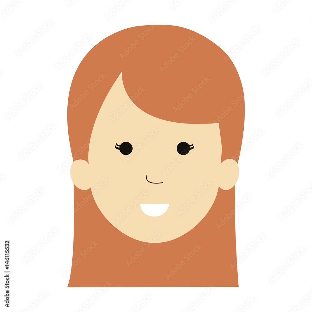 young woman avatar character vector illustration design young woman avatar character vector illustration design