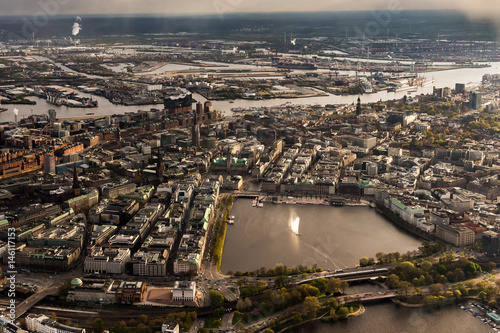 Luftaufnahme Hamburg