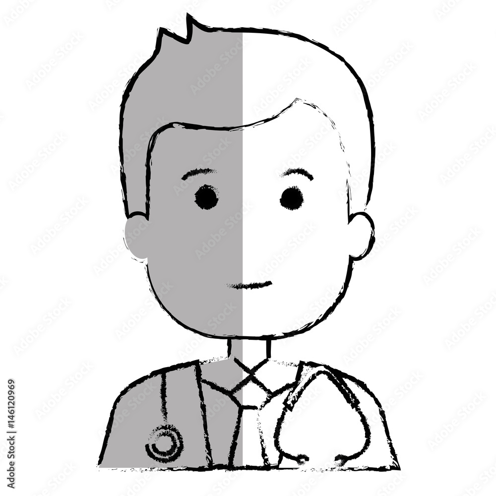 doctor avatar character icon vector illustration design doctor avatar character icon vector illustration design