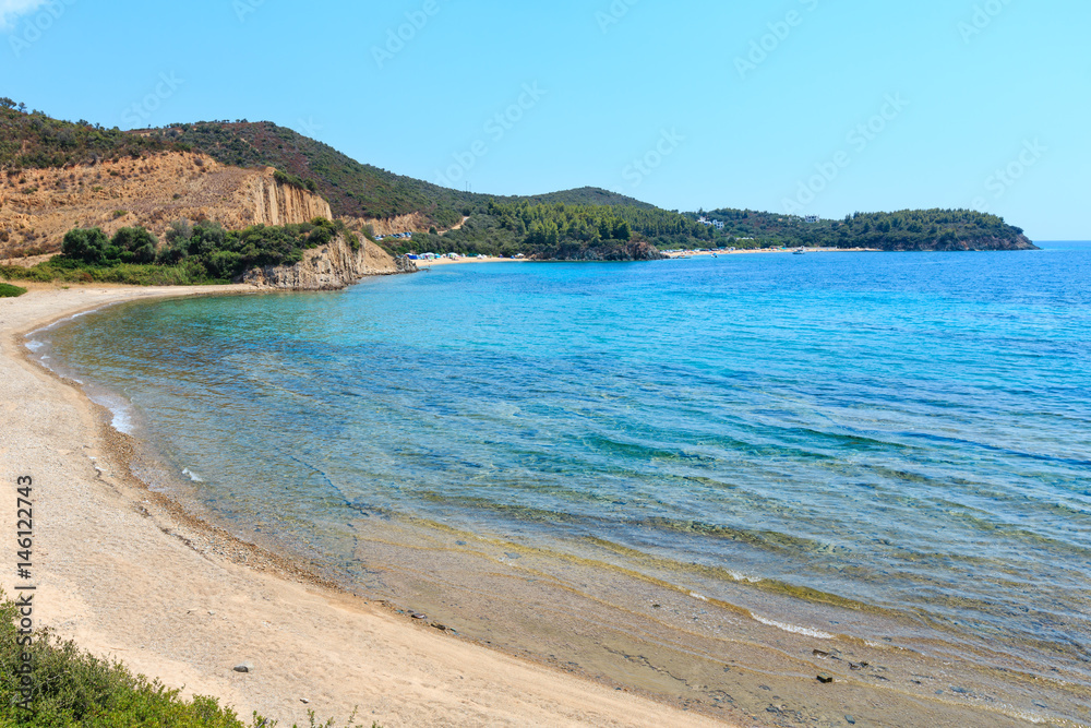 Aegean coast, Sithonia, Greece.