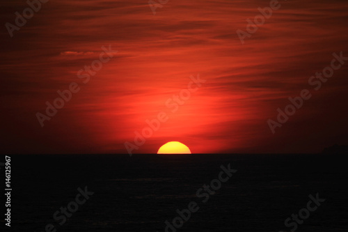Sunset on the sea © Jrmy