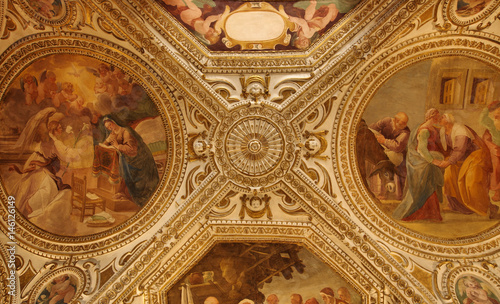 ceiling crypt in Salerno