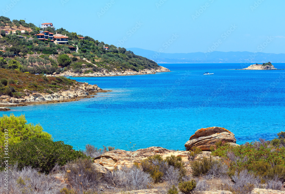 Sithonia coast, Chalkidiki, Greece.