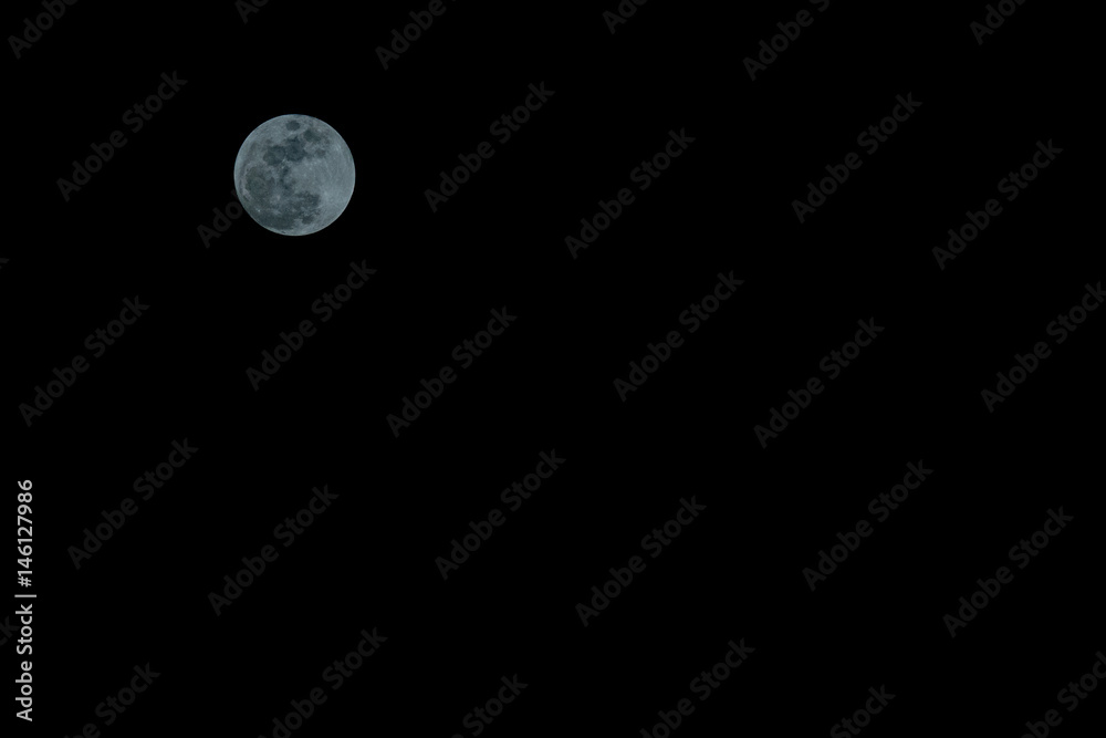 Fototapeta premium Moon during the night