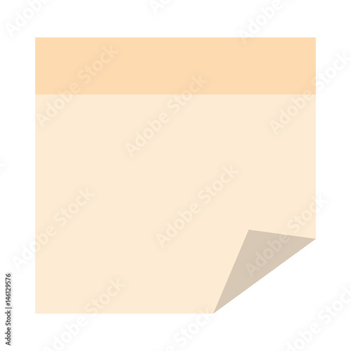 paper leaf notebook icon vector illustration design
