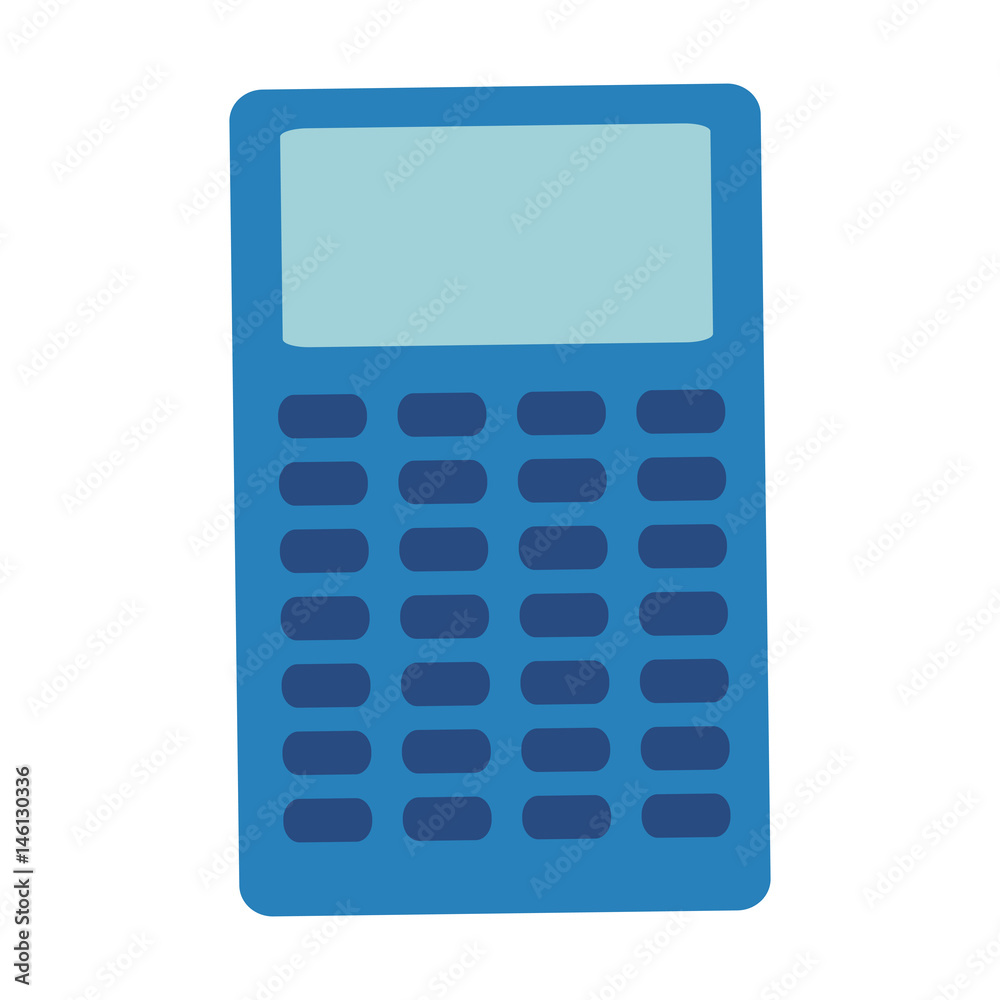 calculator math isolated icon vector illustration design calculator math isolated icon vector illustration design