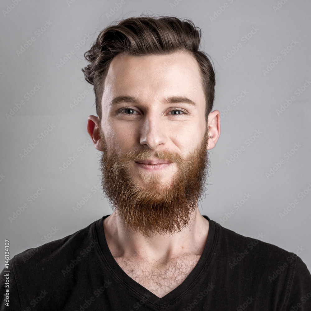 Obraz premium Happy dreaming young man