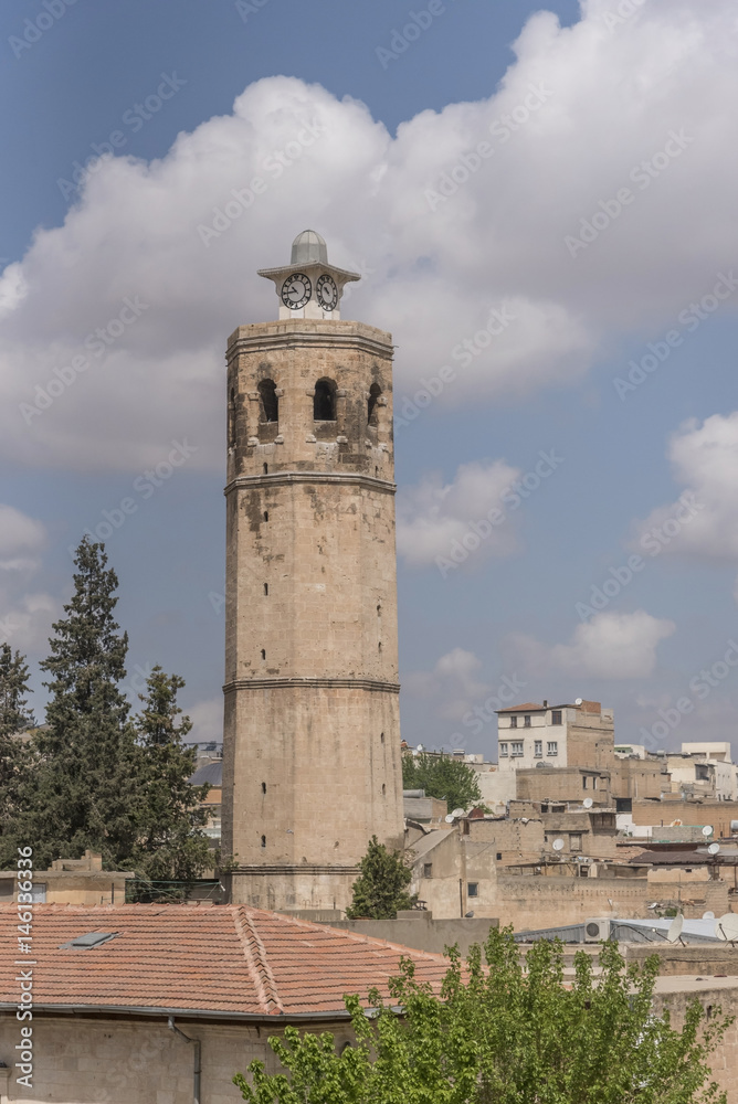 Sanliurfa Grand Mosque and Clock Tower