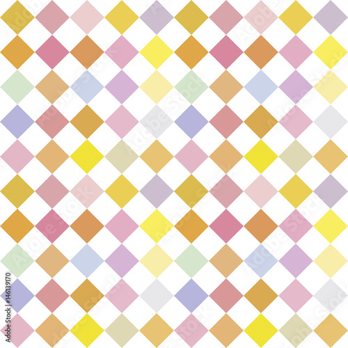Abstract mosaic pattern background with a lot of colourful rhombus
