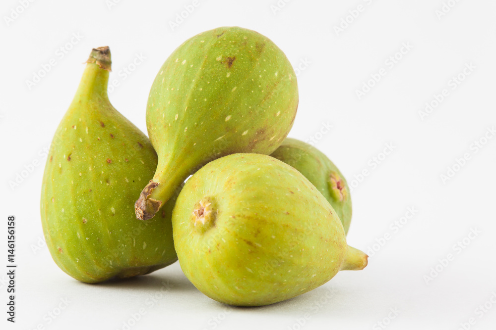 Common fig (Ficus carica) isolated in white background Common fig (Ficus carica) isolated in white background
