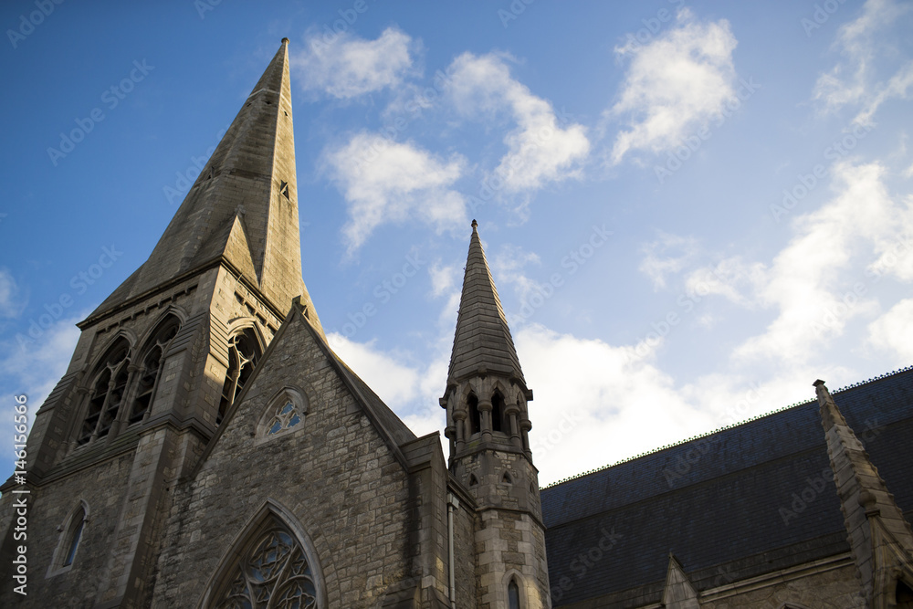 Fototapeta premium Church in Dublin, Ireland.