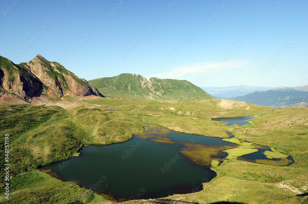 Artvin,is a city in northeastern Turkey about 30 km inland from the Black Sea.There are amazing plateaus and small crater lakes on the its muntains.