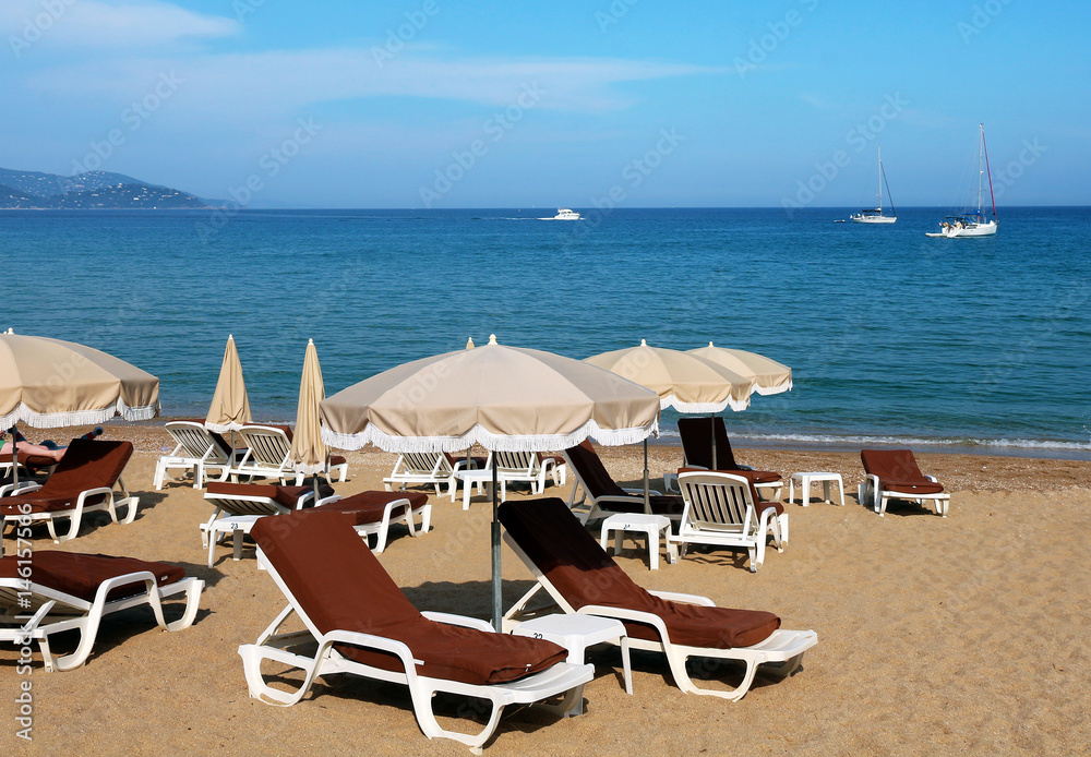 Summer Holidays on the beach - French Riviera
