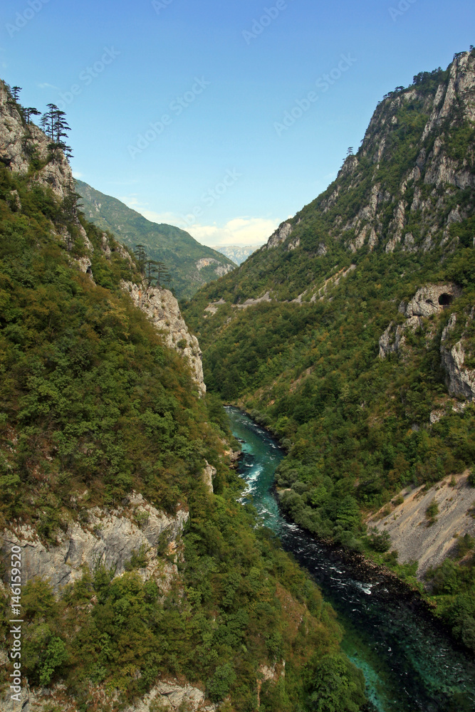 Canyon of Tara River, Montenegro