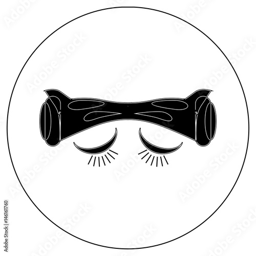 Gyroscope. Vector icons in a simple style. Element of design, interface