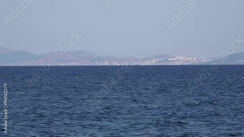 Turkey coast view from Lesbos