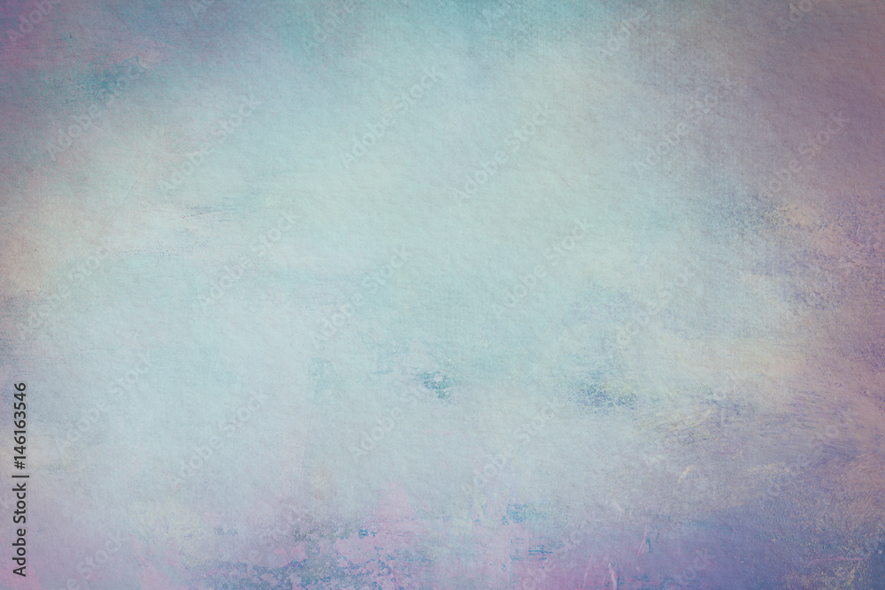 Fototapeta premium blue blank watercolor paper sheet background or texture