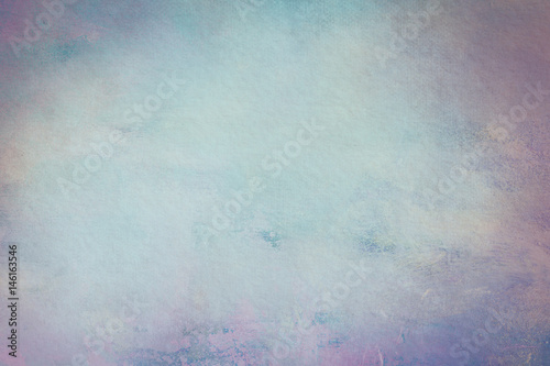 blue blank watercolor paper sheet background or texture