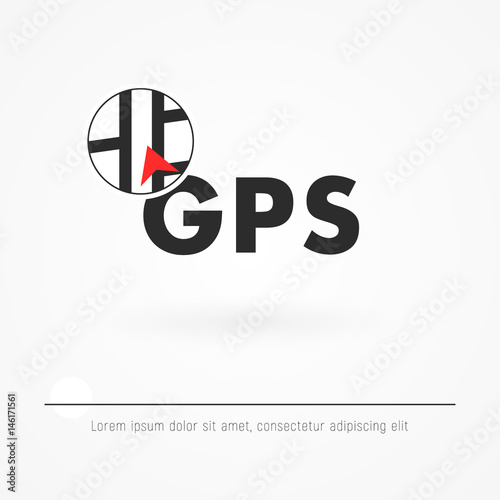 GPS vector icon 