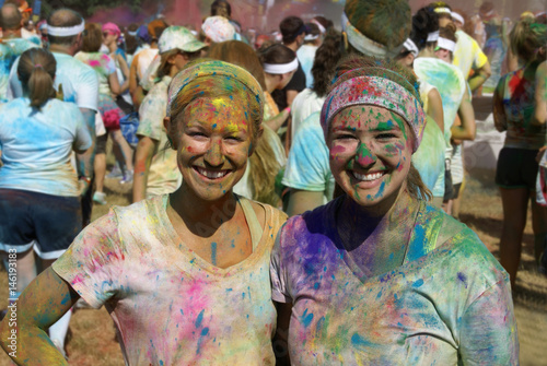 Color Run Women After Race