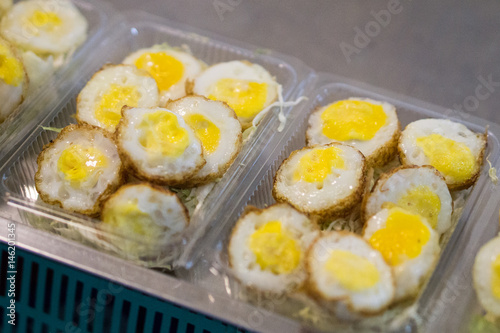 fried quails eggs