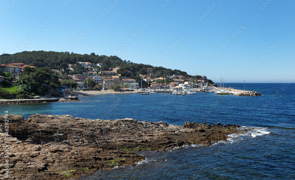 port des Oursinières,  le Pradet 