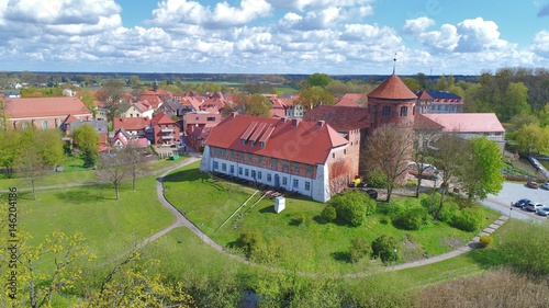 Luftaufnahme Burg Neustadt Glewe