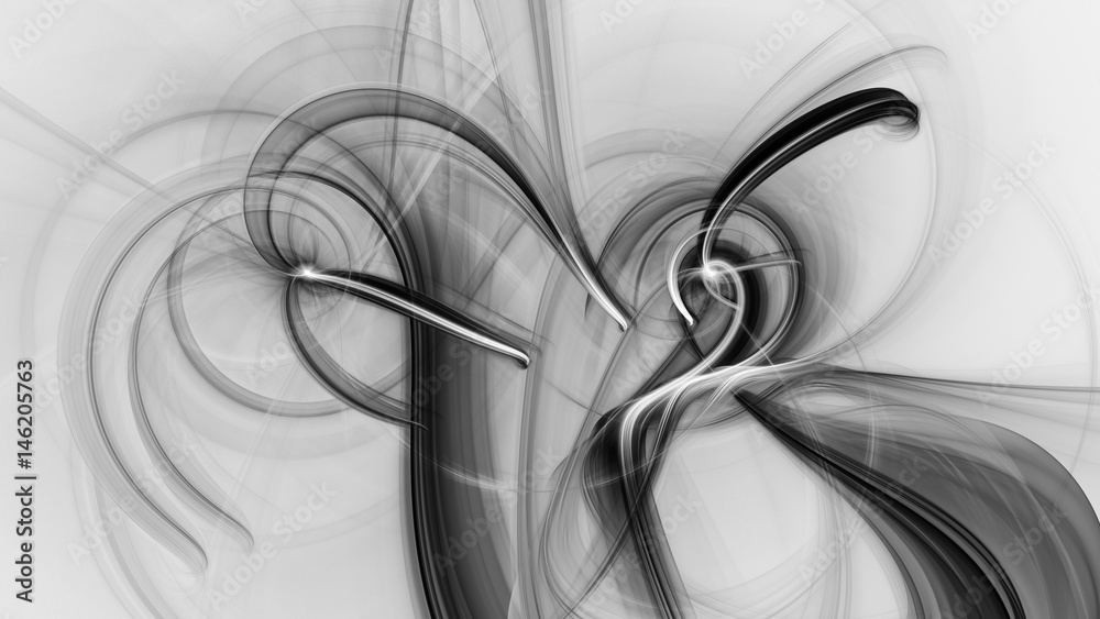 Naklejka premium Abstract fractal illustration for creative design