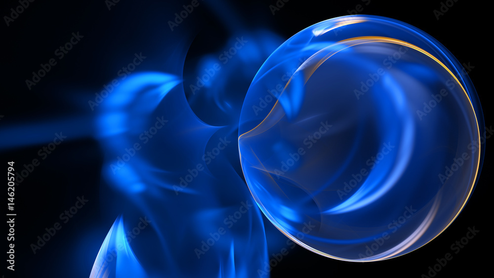 Fototapeta premium Abstract fractal illustration for creative design