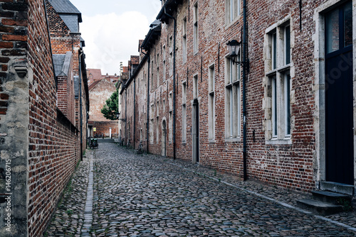 Street in Beguinage of Leuven