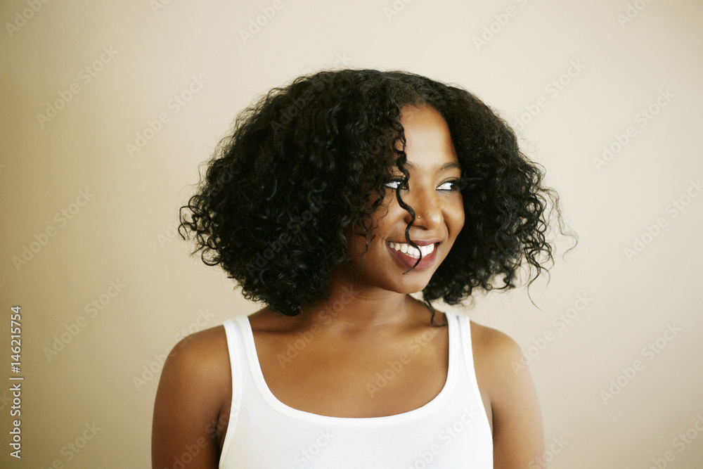 Portrait of smiling Mixed Race woman Portrait of smiling Mixed Race woman