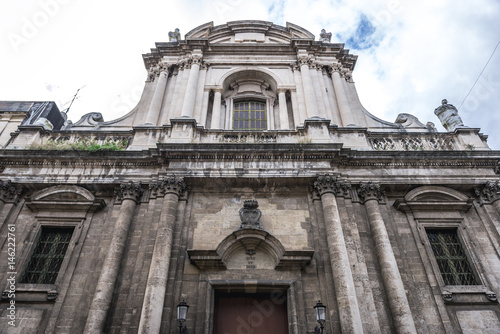 Church of Saint Michael Archangel in Catania, Sicily Island of Italy