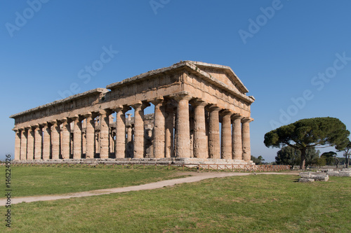 Temple of Paestum Archaeological site, Italy