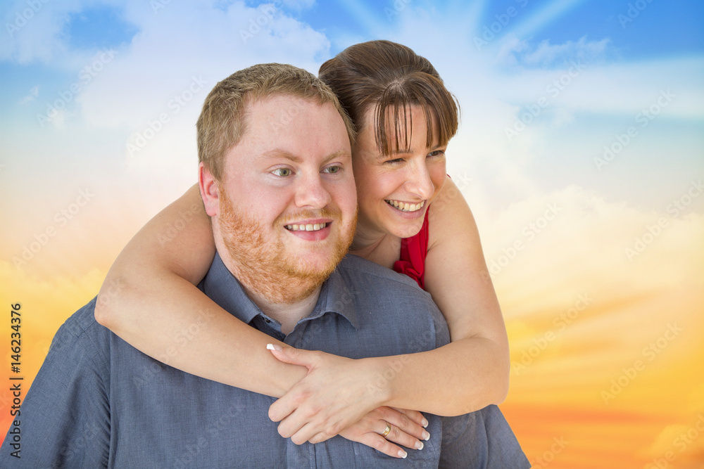 Fototapeta premium Happy couple