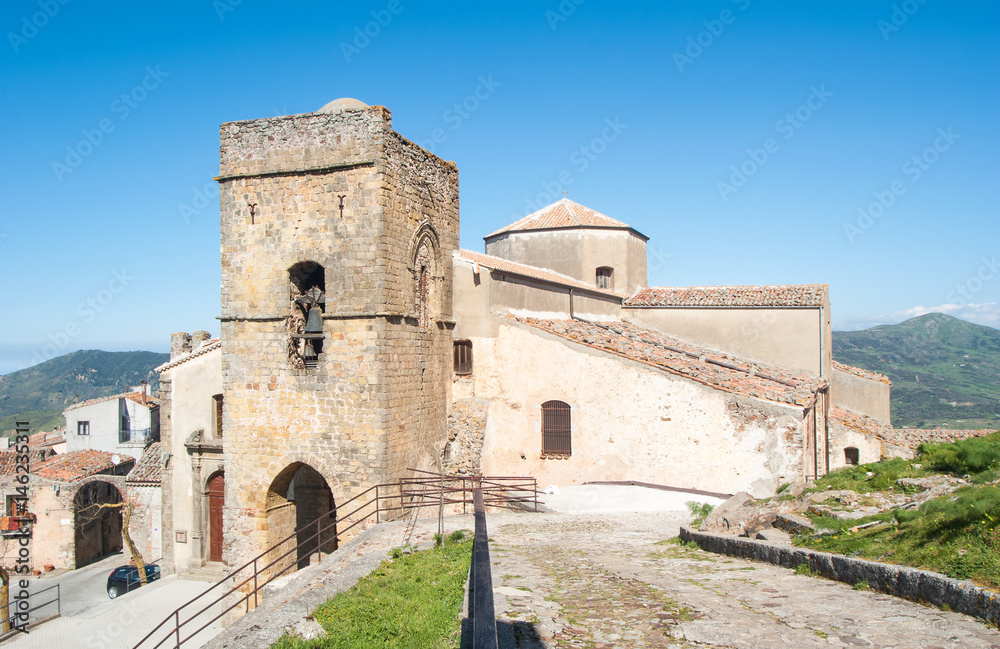 The Mother church of St. George in San Mauro Castelverde, Sicily