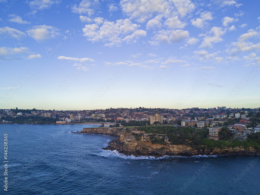 Clovelly, Sydney eastern suburb coastline.