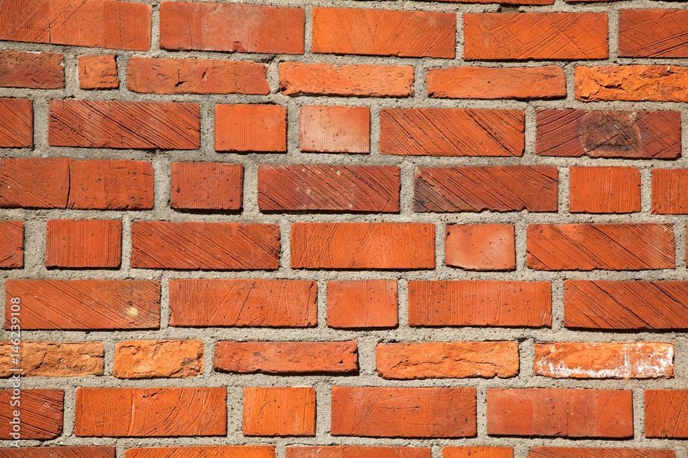 Orange Brick Background Orange Brick Background