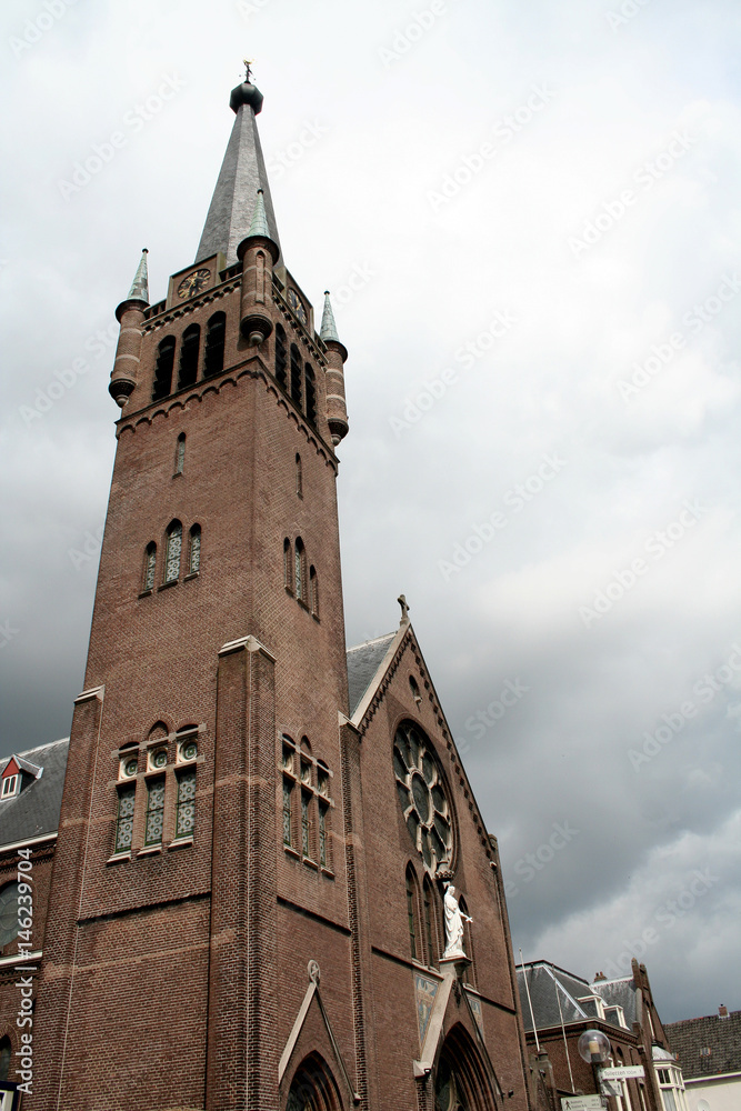 Church in the The zeelandic city of Goes