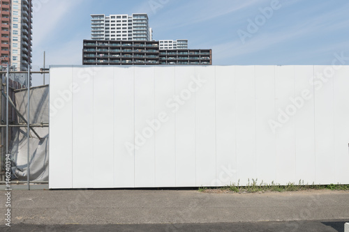 street wall background ,Industrial background, empty grunge urban street with warehouse brick wall